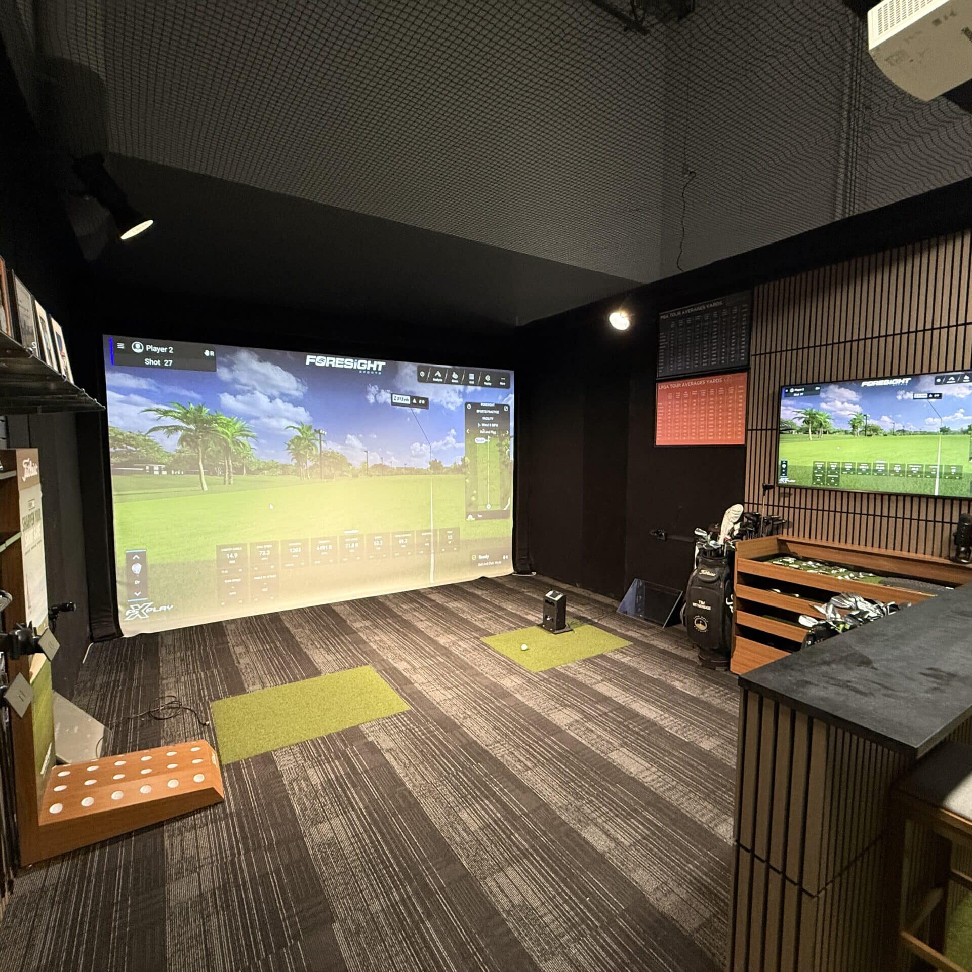 golf club fitting bay, foresight GC Quad Max, High frame rate video analysis,